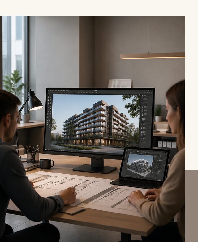 3D визуализация архитектуры и объектов строительства в Сальске